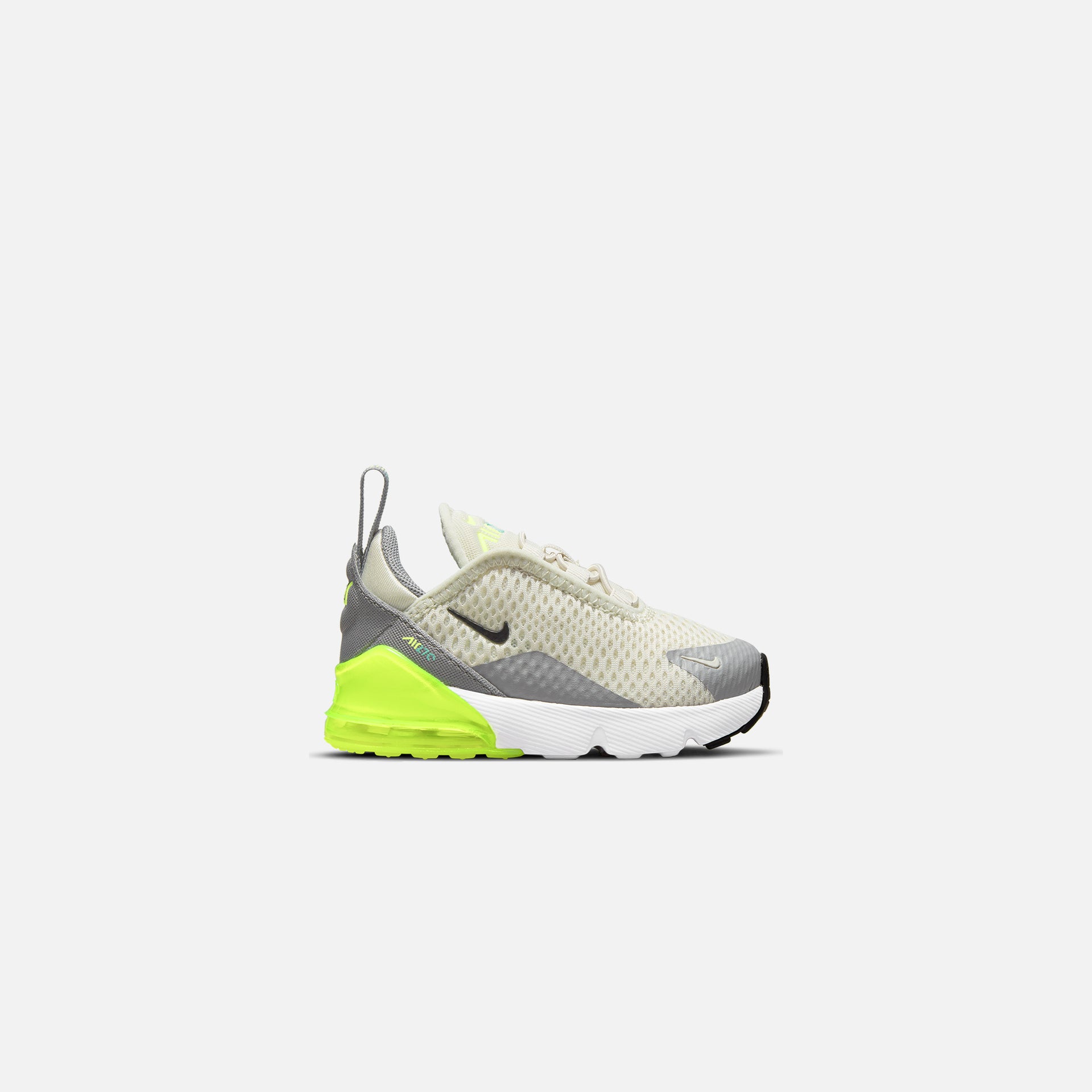 Nike Toddler Air Max 270 - Light Bone / Black / Volt / Particle Grey