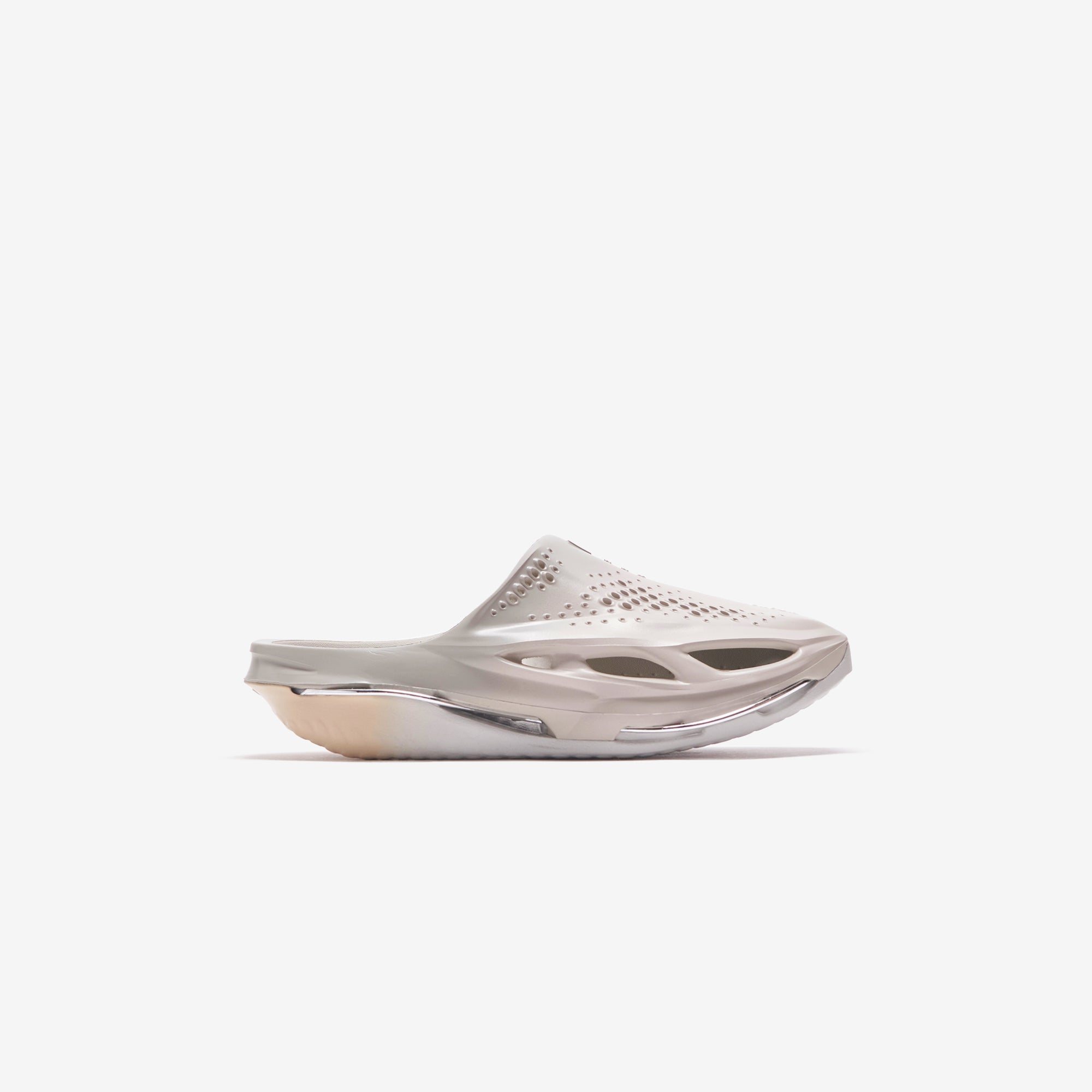 Nike x MMW 5 Slide - Light Bone / Chrome – Kith