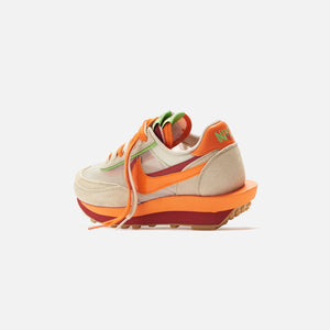 Nike x Sacai x Clot LDWaffle - Net / Orange Blaze / Deep Red / Green Bean