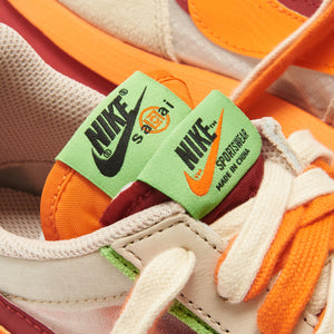 Nike x Sacai x Clot LDWaffle - Net / Orange Blaze / Deep Red / Green Bean