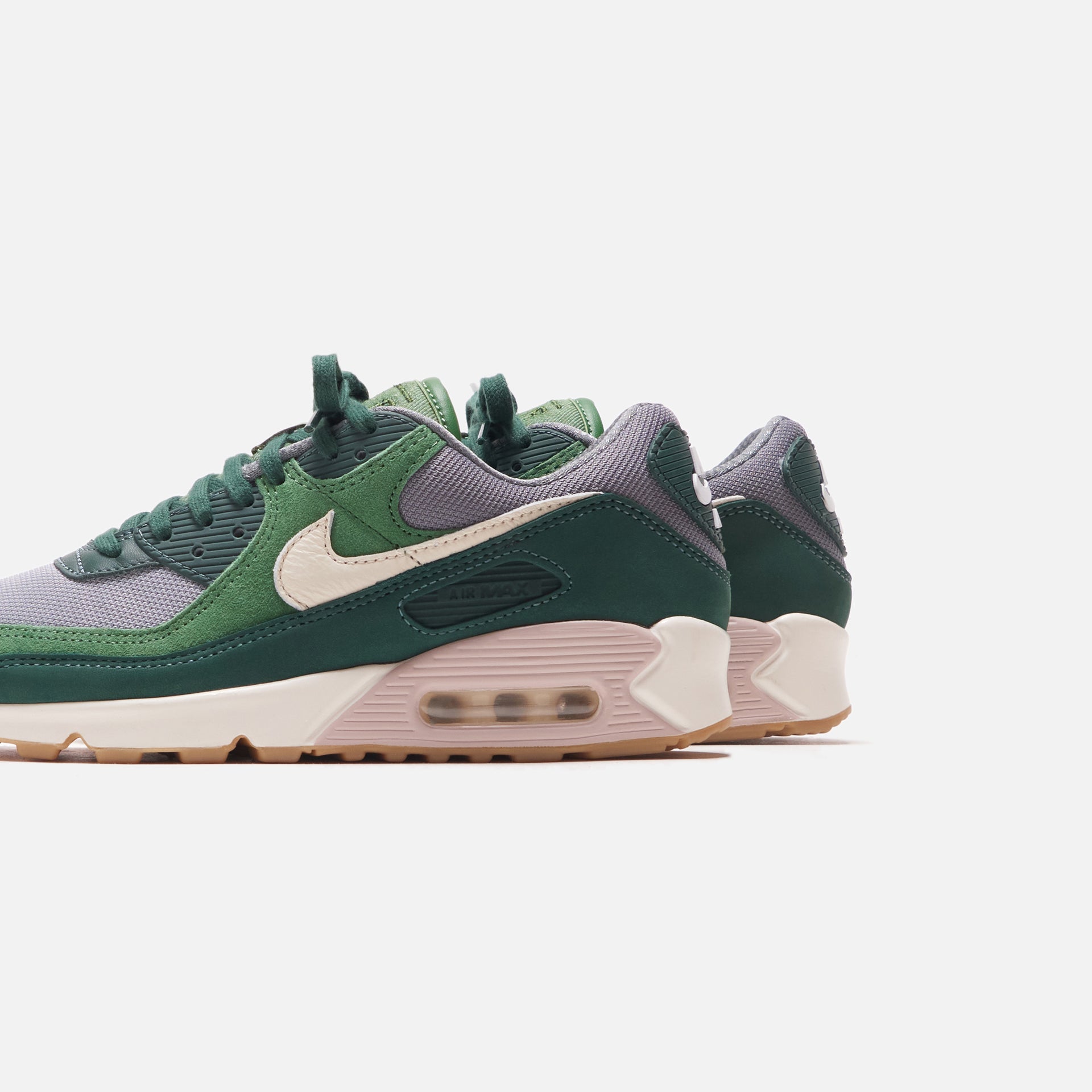 Nike Air Max 90 PRM - Pro Green / Pale Ivory / Forest Green