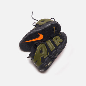 Nike Air More Uptempo `96 - Black / Pilgrim / Rough Green