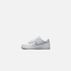 Nike Pre-School Dunk Low - White / Pure Platinum