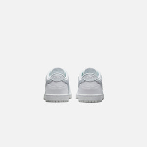 Nike Pre-School Dunk Low - White / Pure Platinum