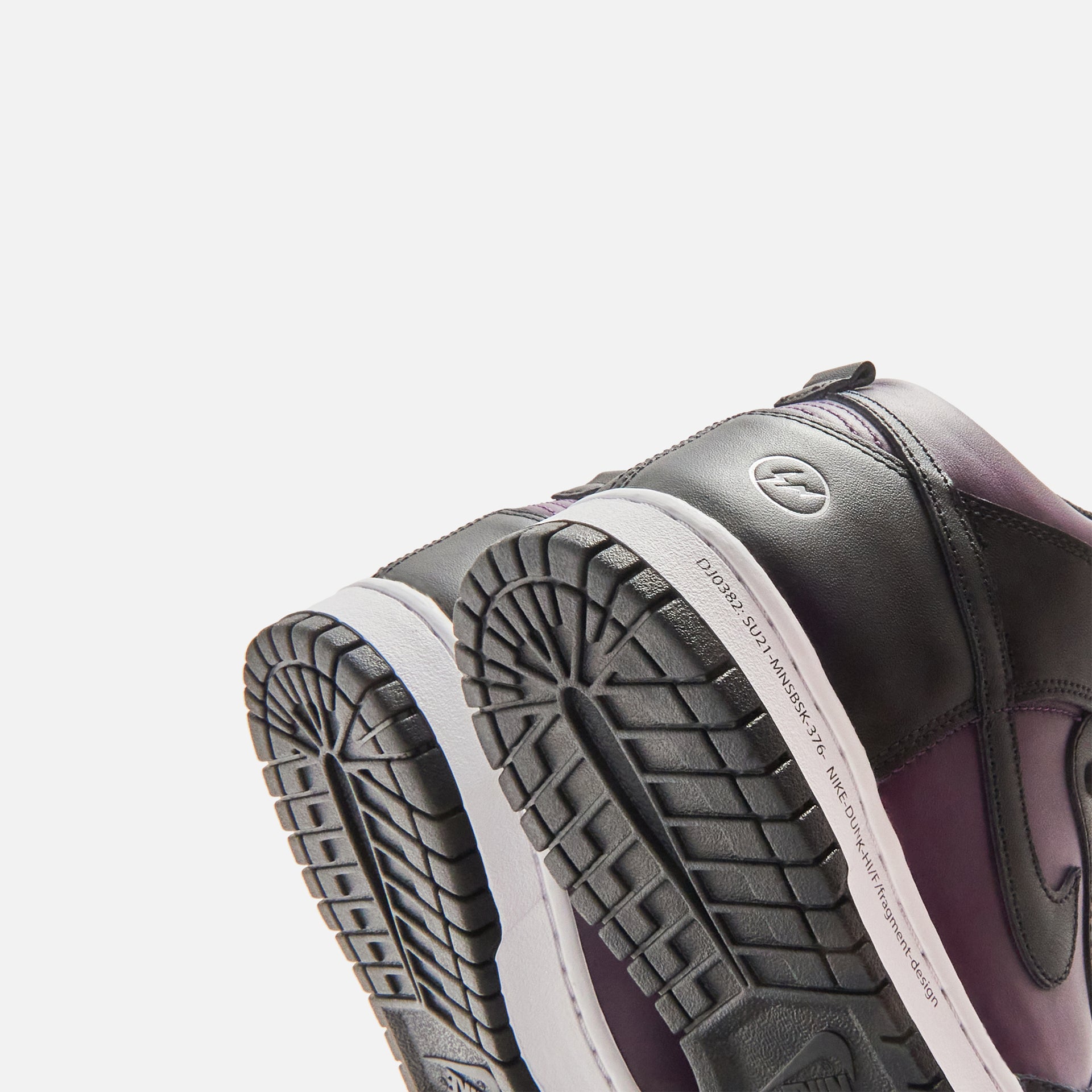 Nike x Fragment Dunk Hi - Wine / Black / White