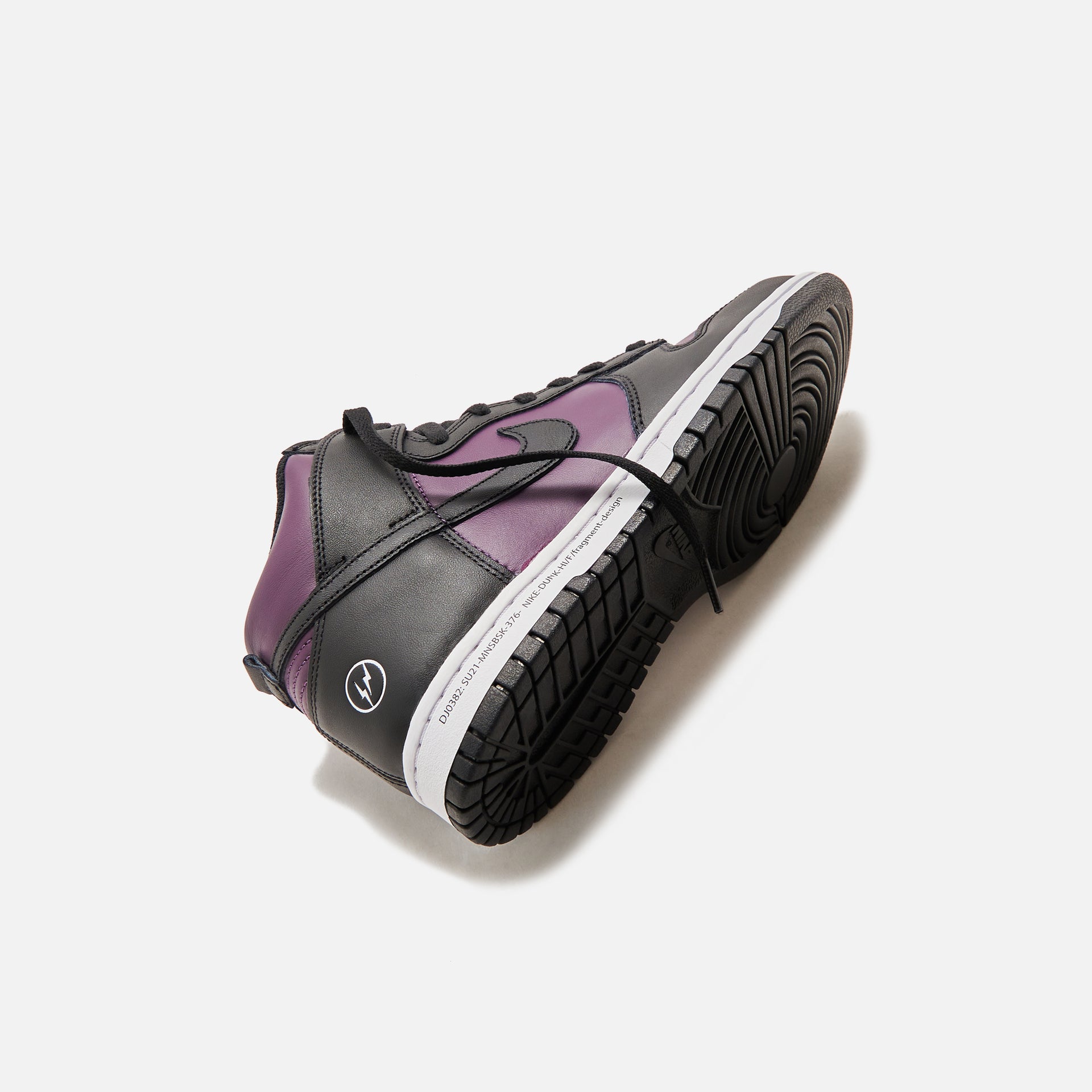 Nike x Fragment Dunk Hi - Wine / Black / White