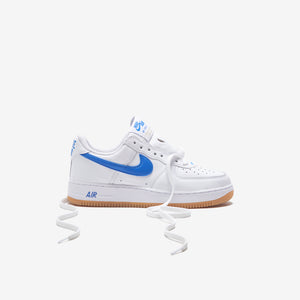 Nike mens Air Force 1 Low Retro, University Blue/White, 10.5