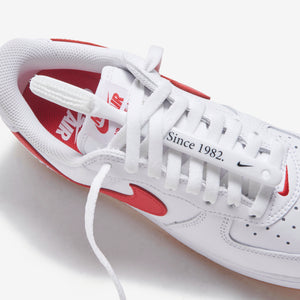 Nike Air Force 1 Low Retro - White / University Red / Gum / Yellow – Kith