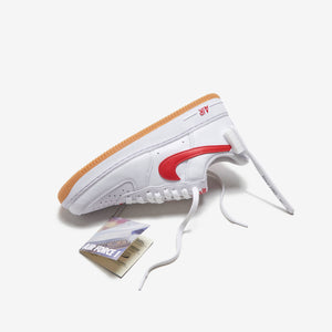 The Nike Air Force 1 Low University Red Comes With Red Soles •