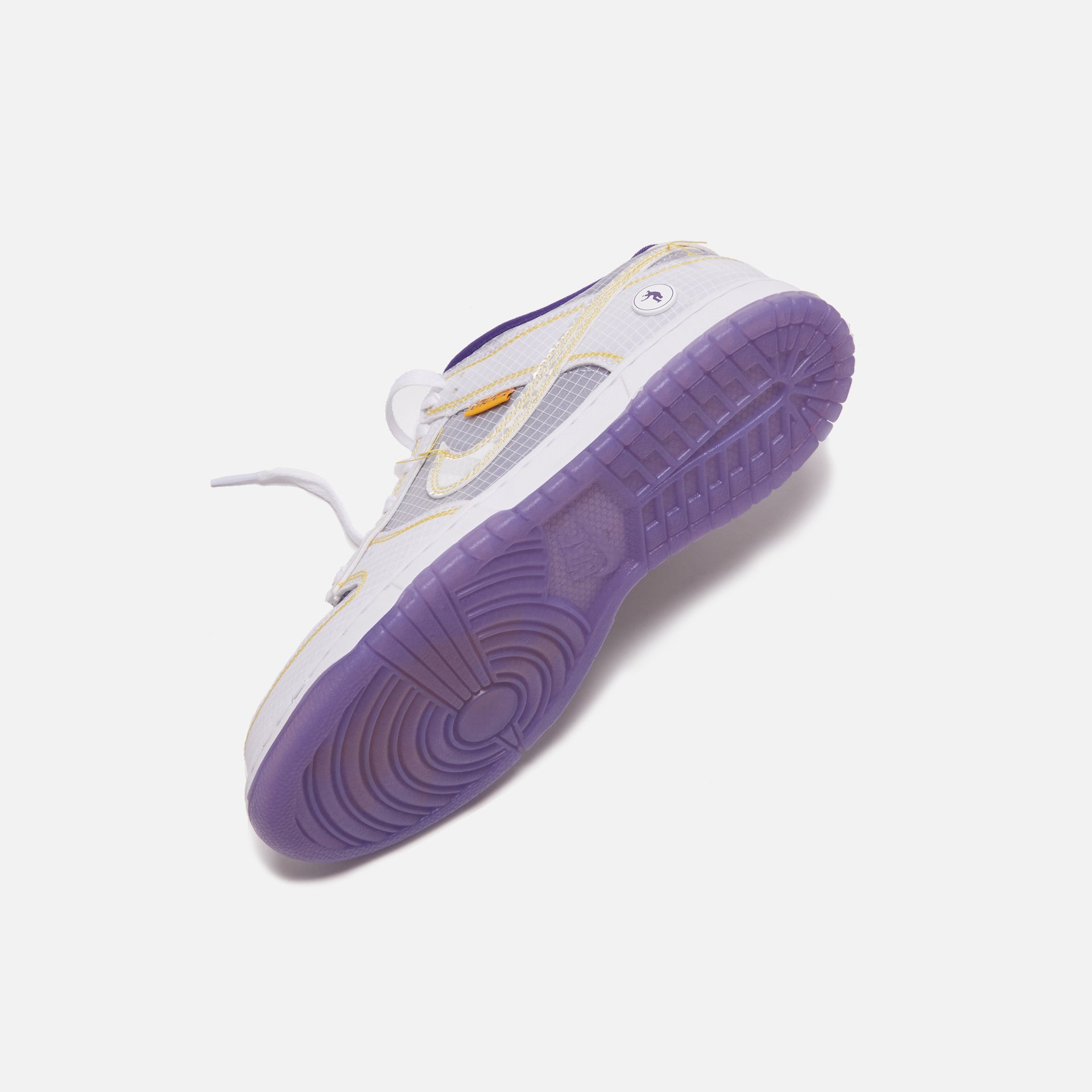 Nike x Union Dunk Low - Court Purple / White / Opti Yellow