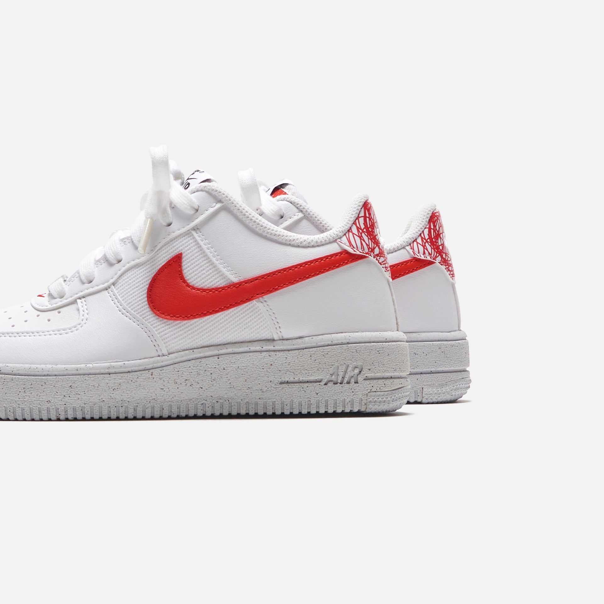 Nike Air Force 1 - Crater Classic White / Habanero Red