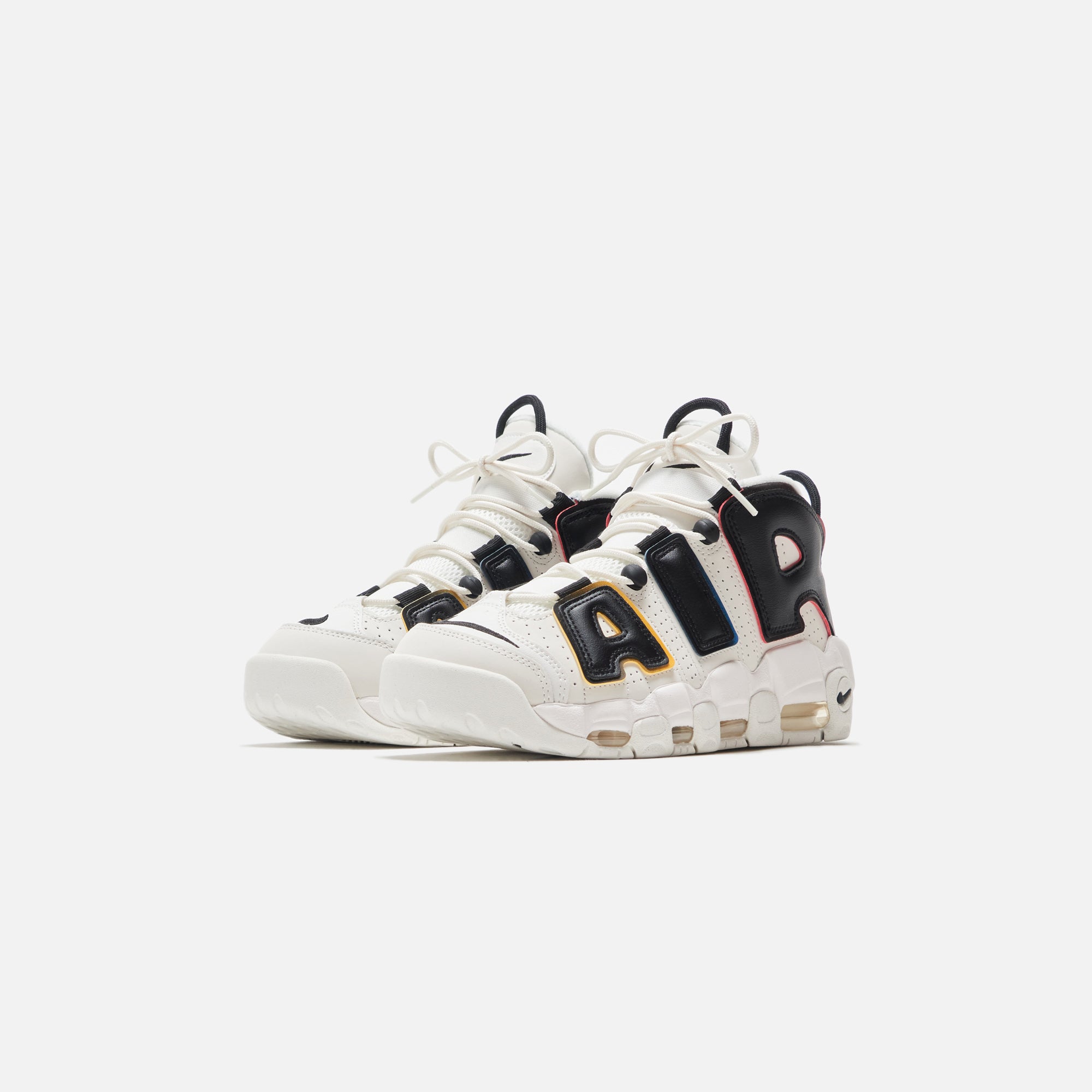 Nike Air More Uptempo 96 - Sail / Black / Team Orange – Kith Nike Air More Uptempo 96 - Sail / Black / Team Orange – Kith