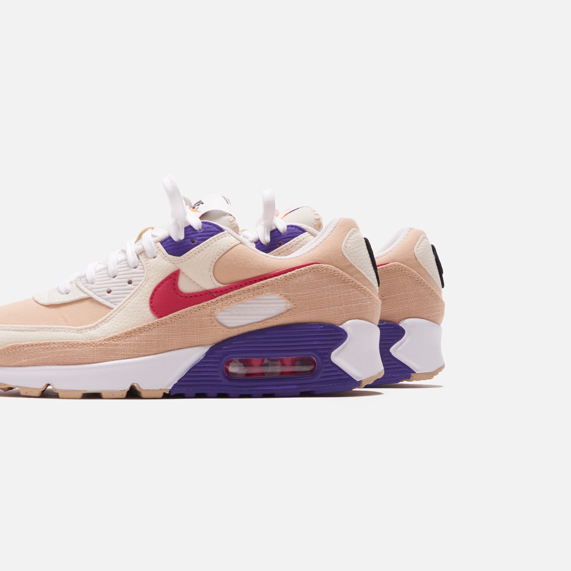 Nike Air Max 90 SE - Sesame / Rush Pink / Coconut Milk / Phanto