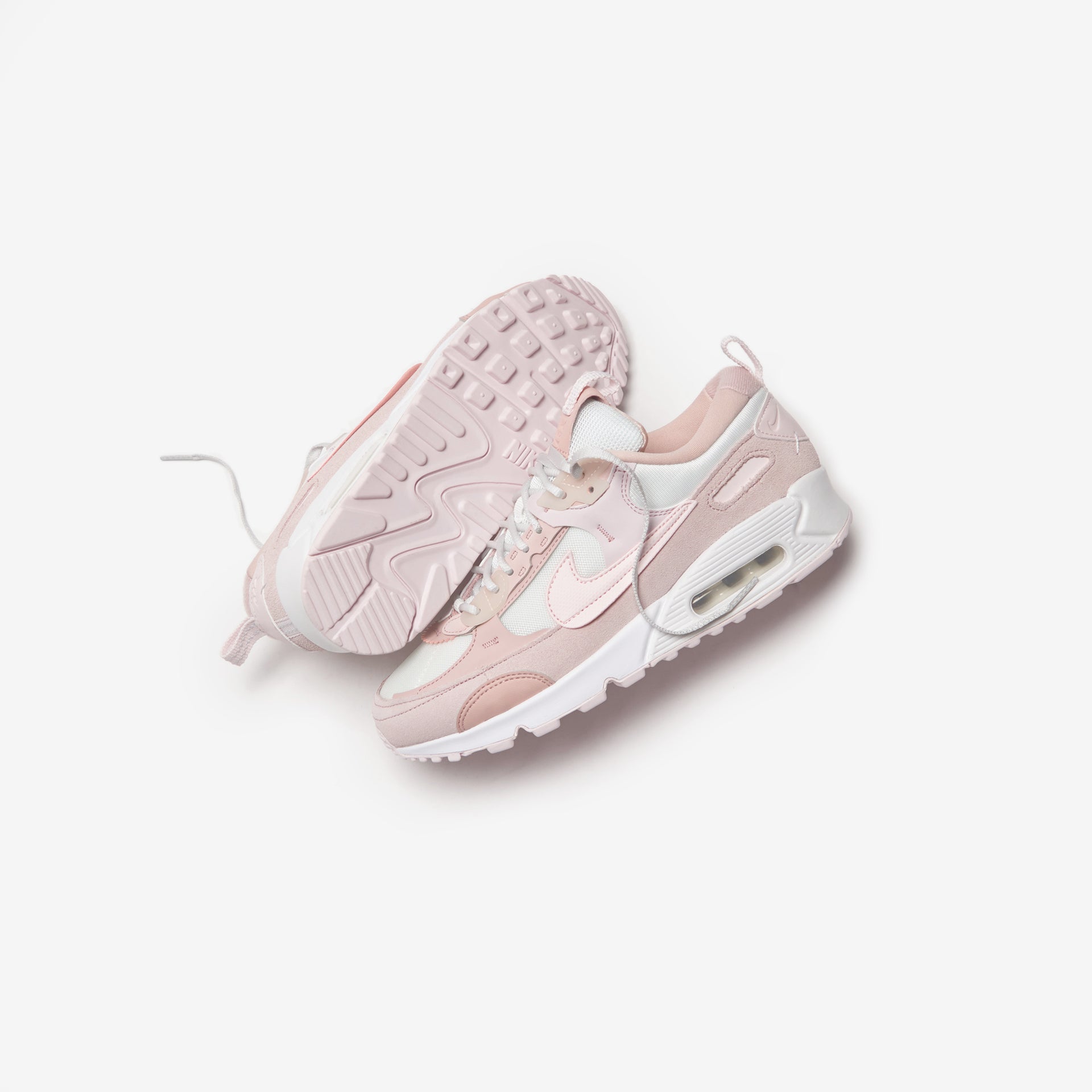 Nike Wmns Air Max 90 Futura - Summit White / Light Soft Pink