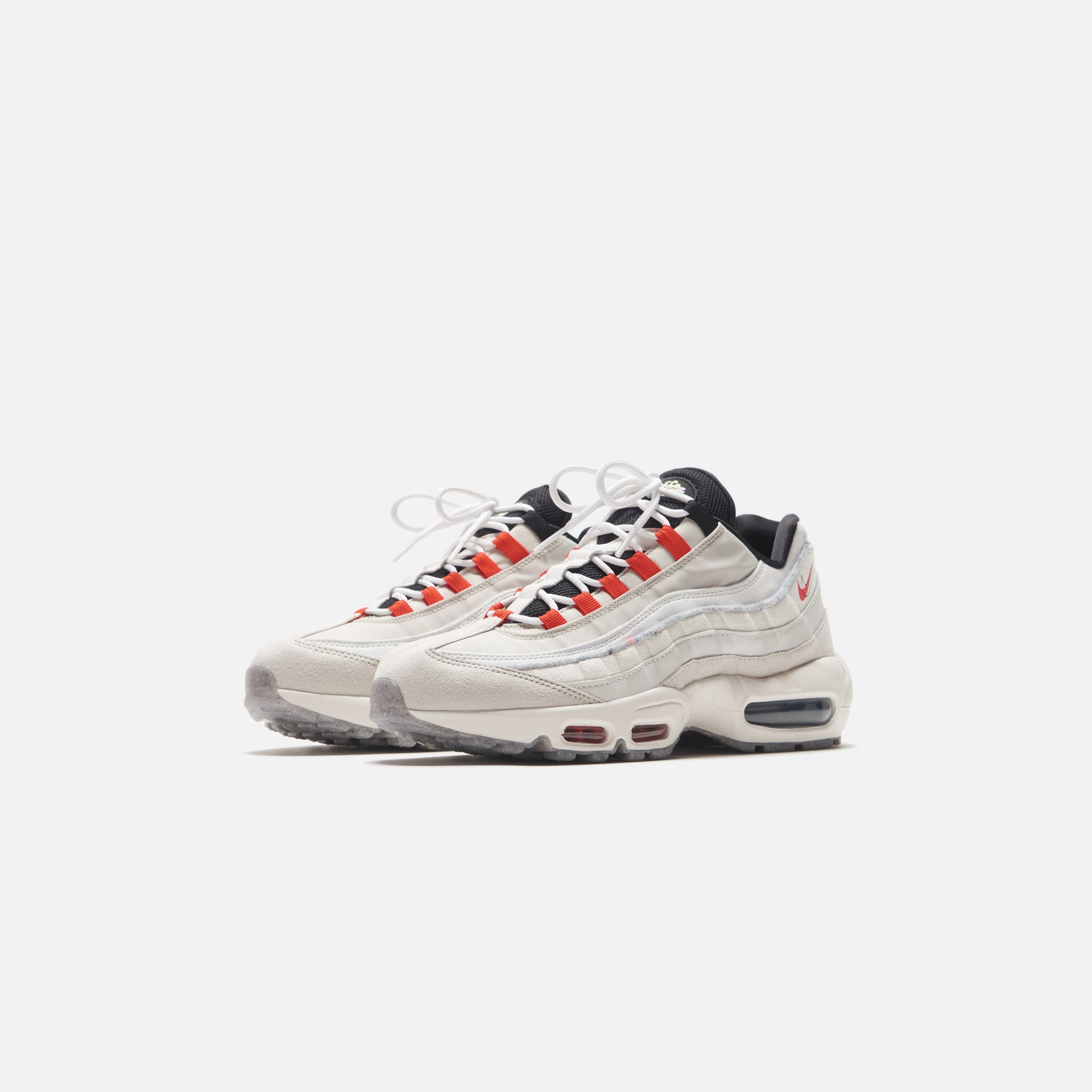 Nike Air Max 95 - Light Bone / Black / Ghost Green / Habanero Red