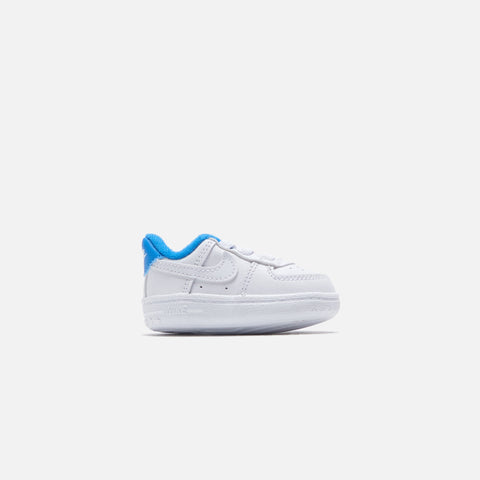 Nike Force 1 Crib - White / Light Photo Blue