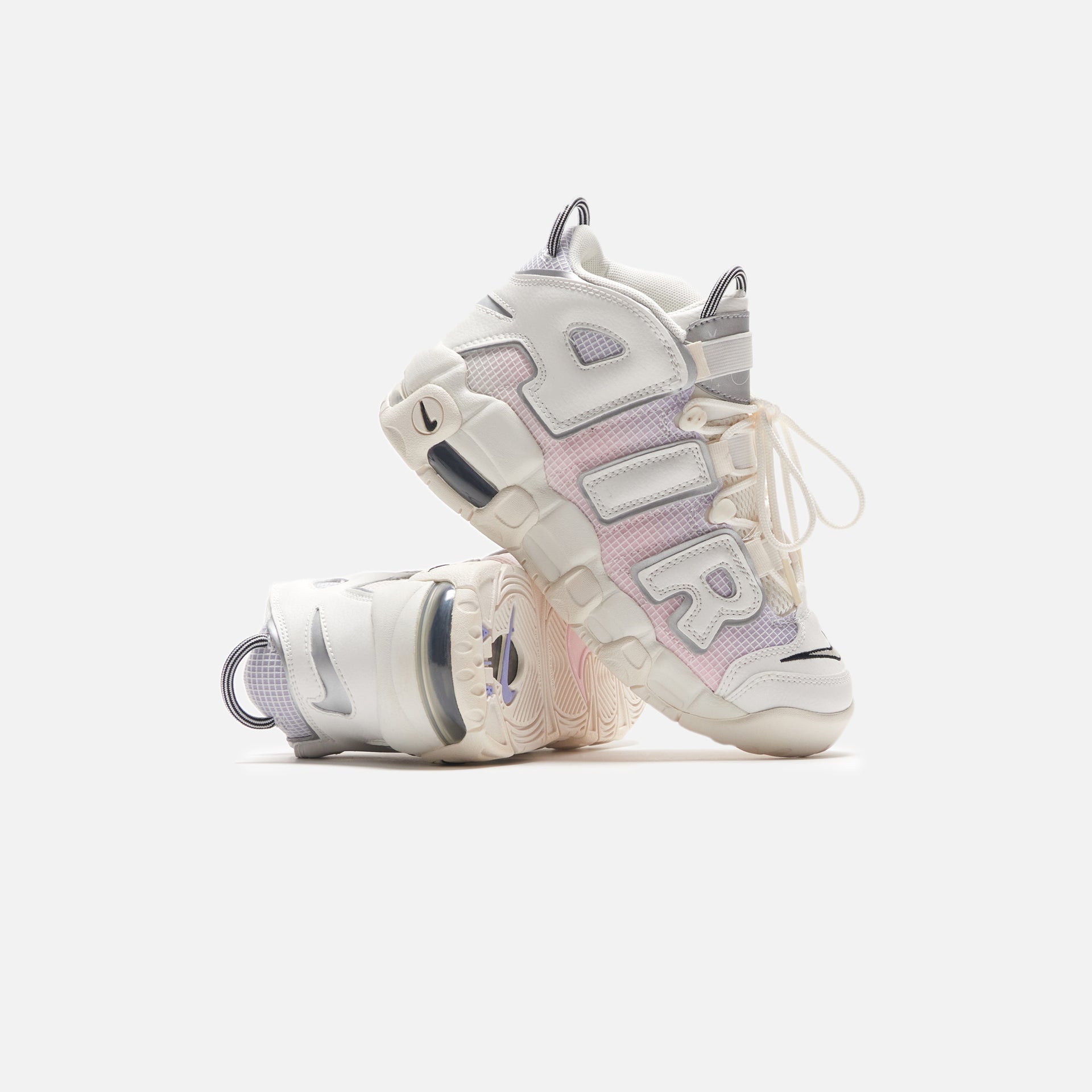 Nike Air More Uptempo - Sail / Black / Light Thistle / Pink Foam