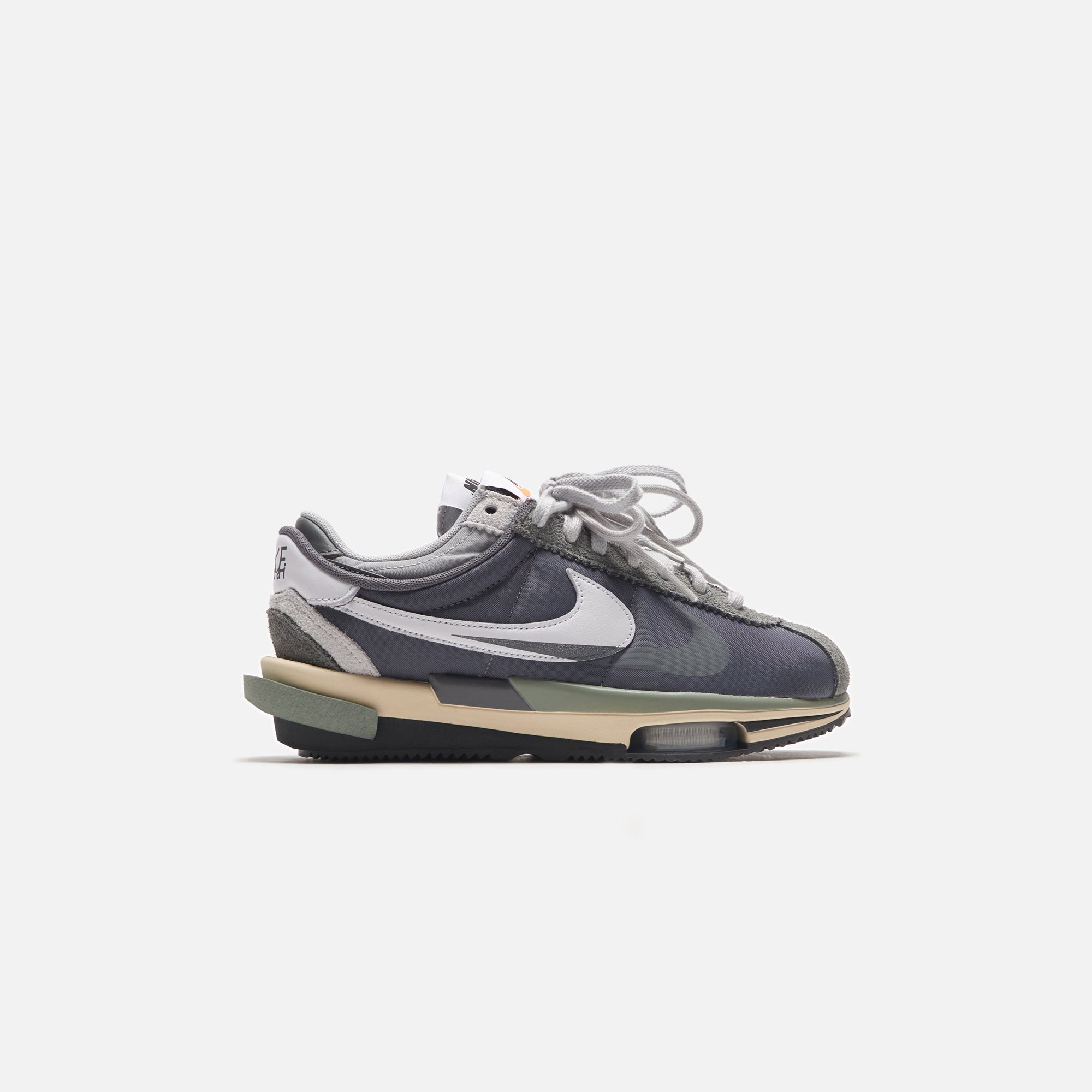 Nike x Sacai Zoom Cortez - Iron Grey / White / Light Cream – Kith