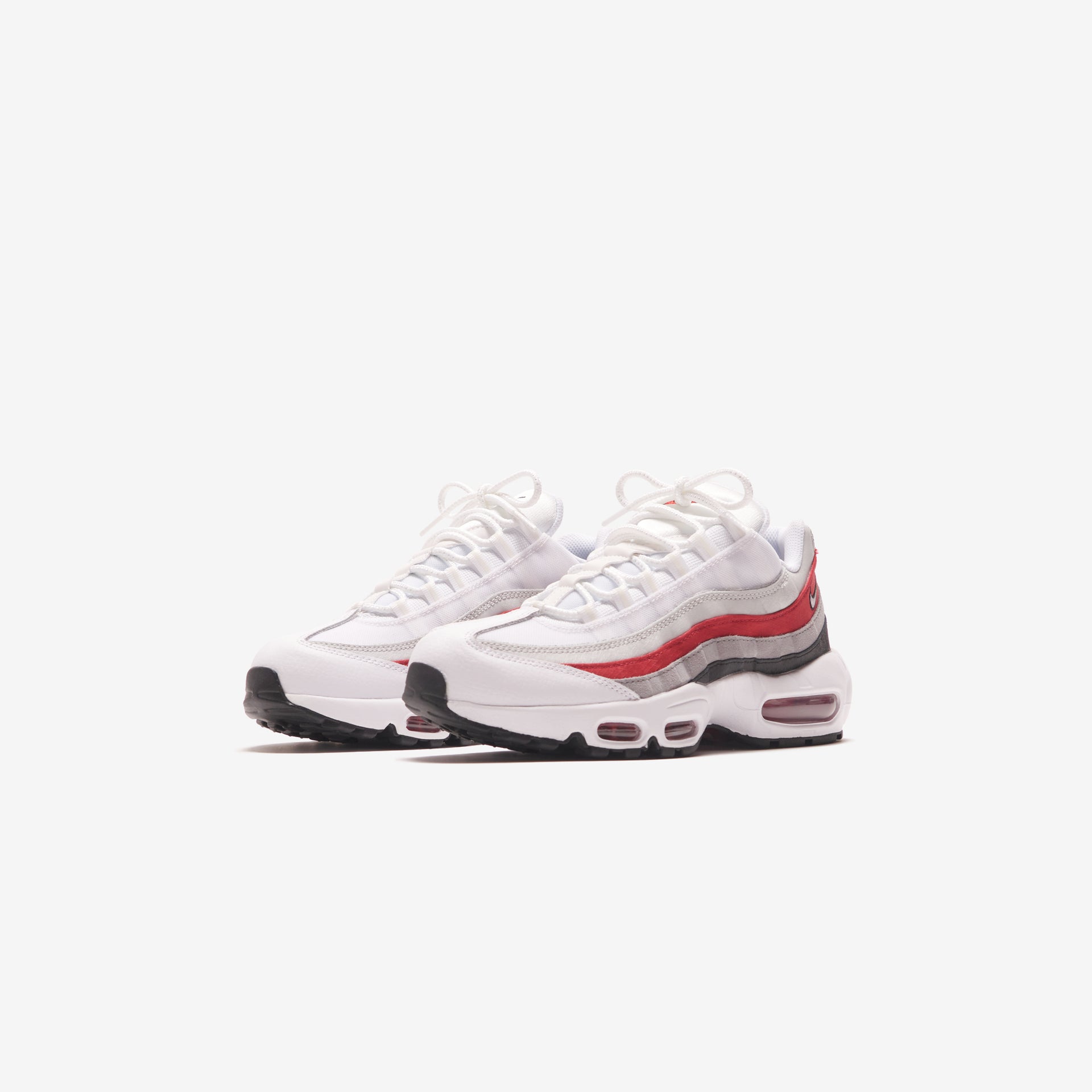 Nike Air Max 95 Essential - Black / White / Varsity Red / Particle Grey