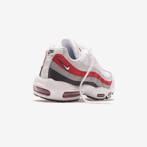 Nike Air Max 95 Essential - Black / White / Varsity Red / Particle Grey
