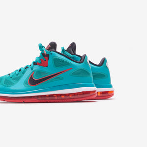 Nike Lebron IX Low - New Green / Black / Action Red / White