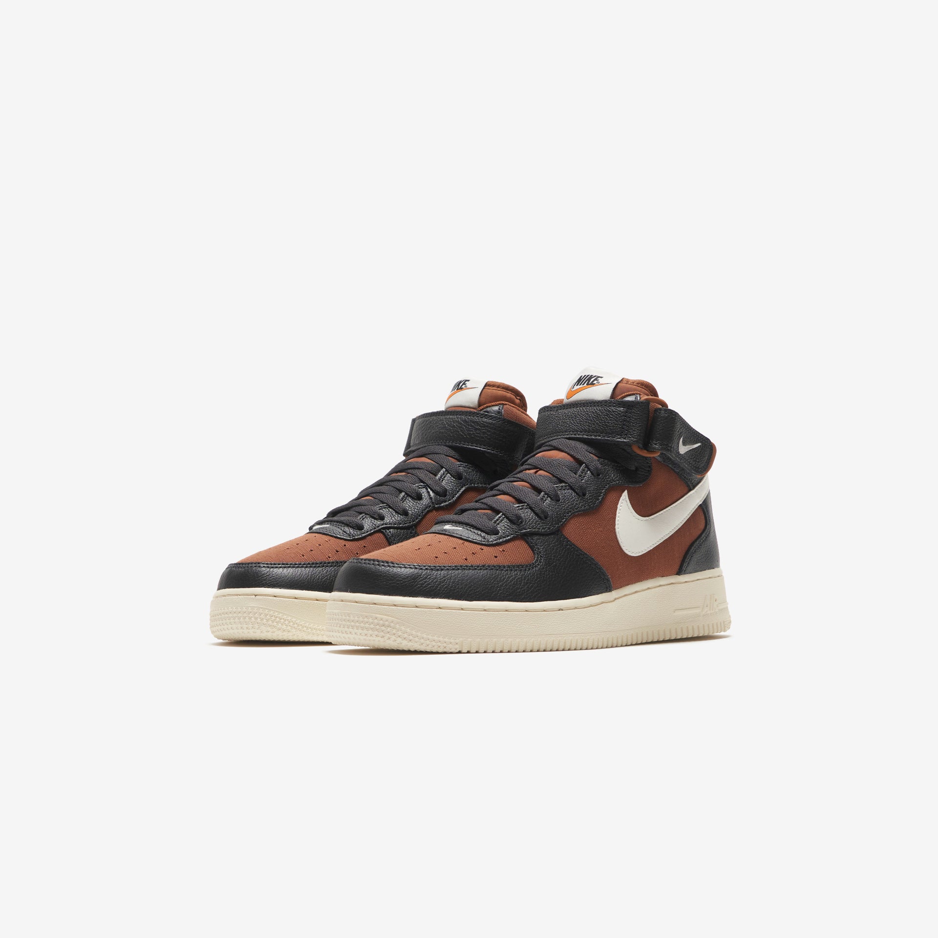 Nike Air Force 1 Mid `07 LX - Off Noir / Pecan / Alpha Orange / Sail