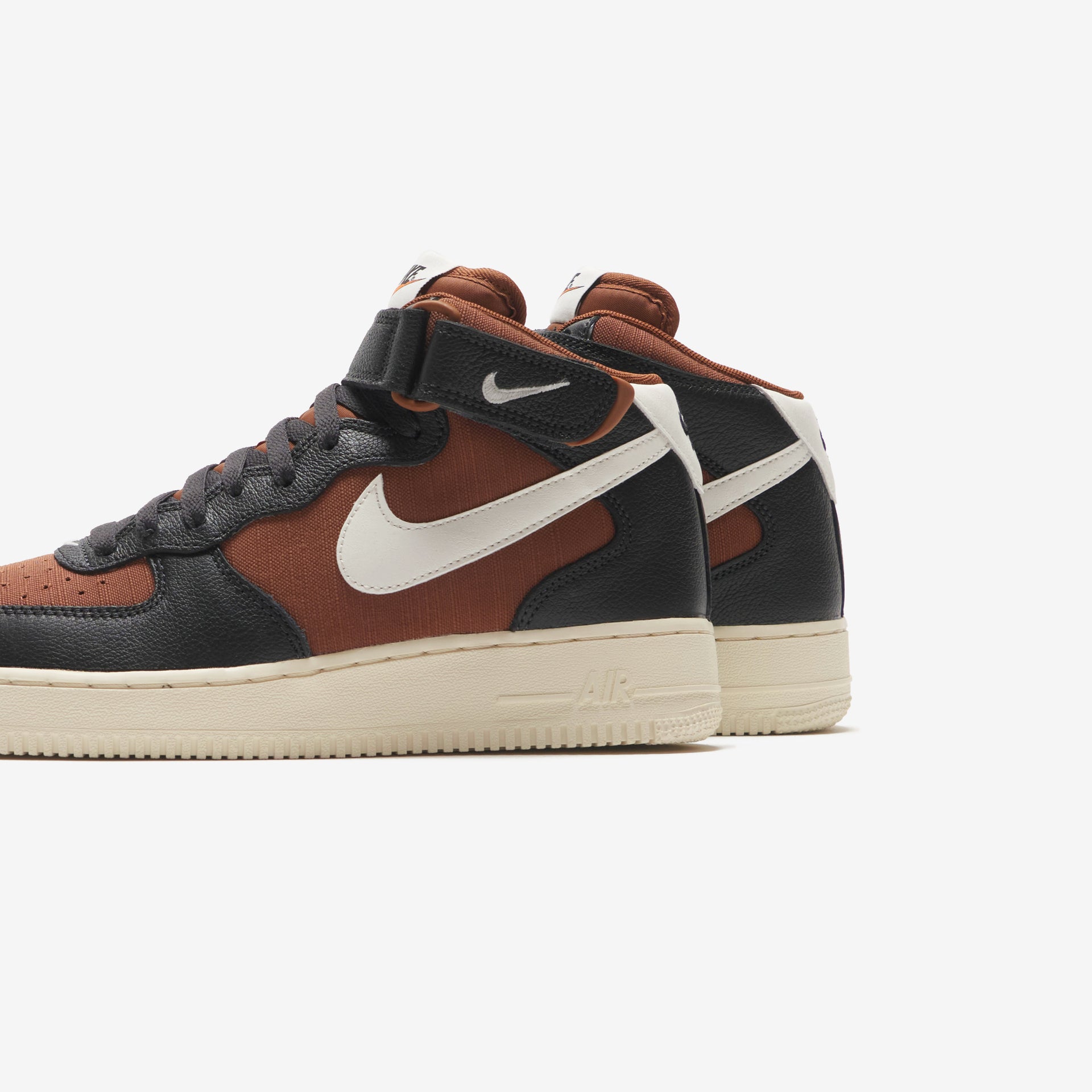 Nike Air Force 1 Mid `07 LX - Off Noir / Pecan / Alpha Orange / Sail