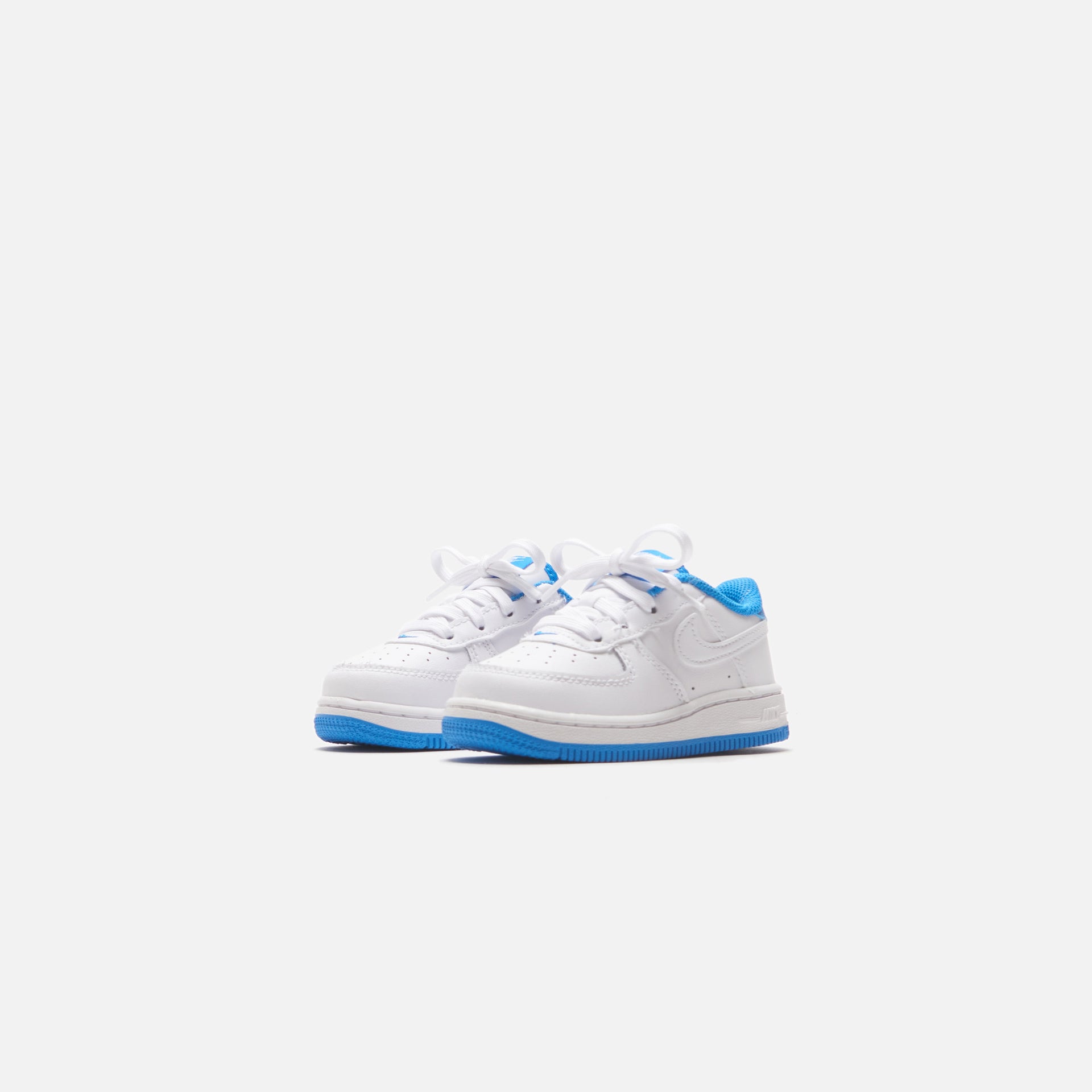 Nike Toddler Force 1 ESS - White / White light Photo Blue