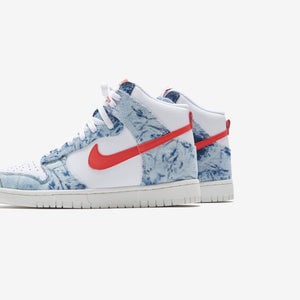 Nike Wmns Dunk High US - Multi Color / White / Sail / Habanero Red