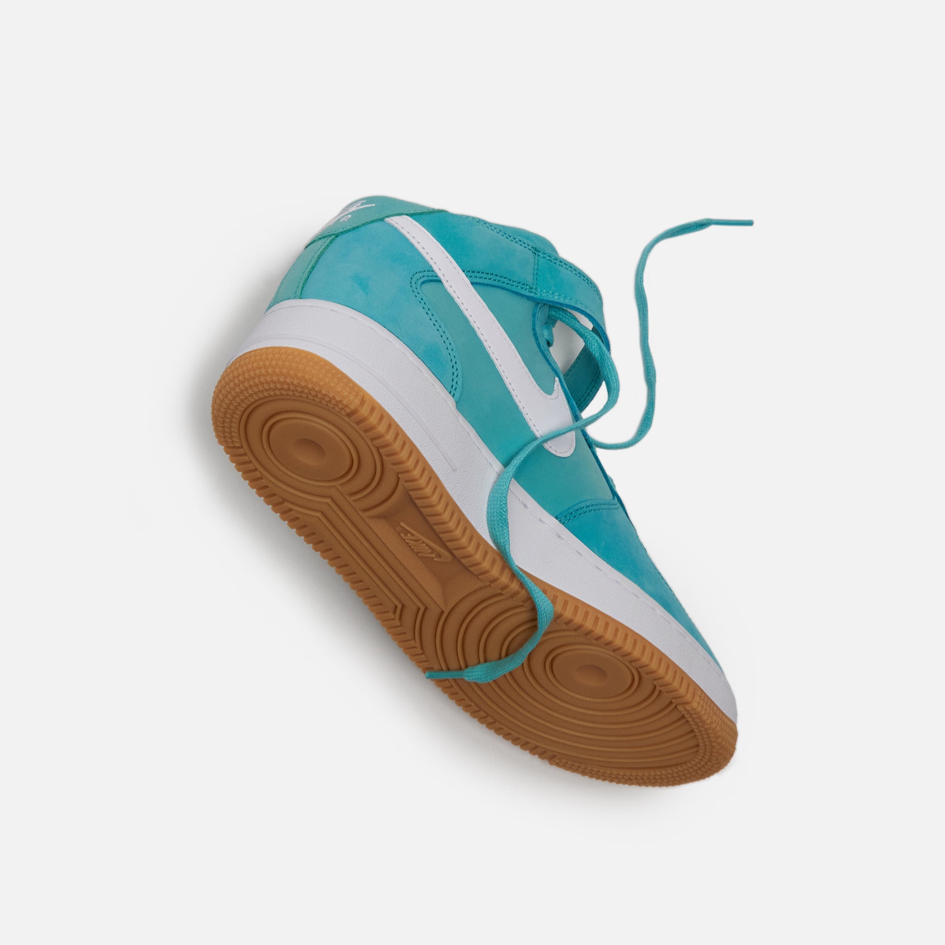 Nike Air Force 1 Mid - Washed Teal / White Gum / Light Brown