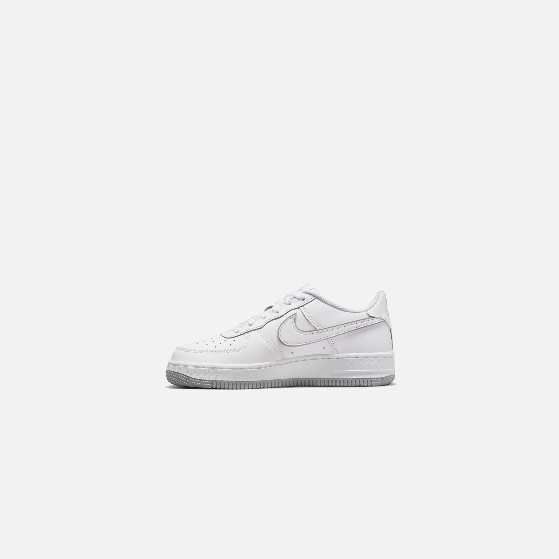 Nike Grade School Air Force 1 - White / Wolf Grey / White