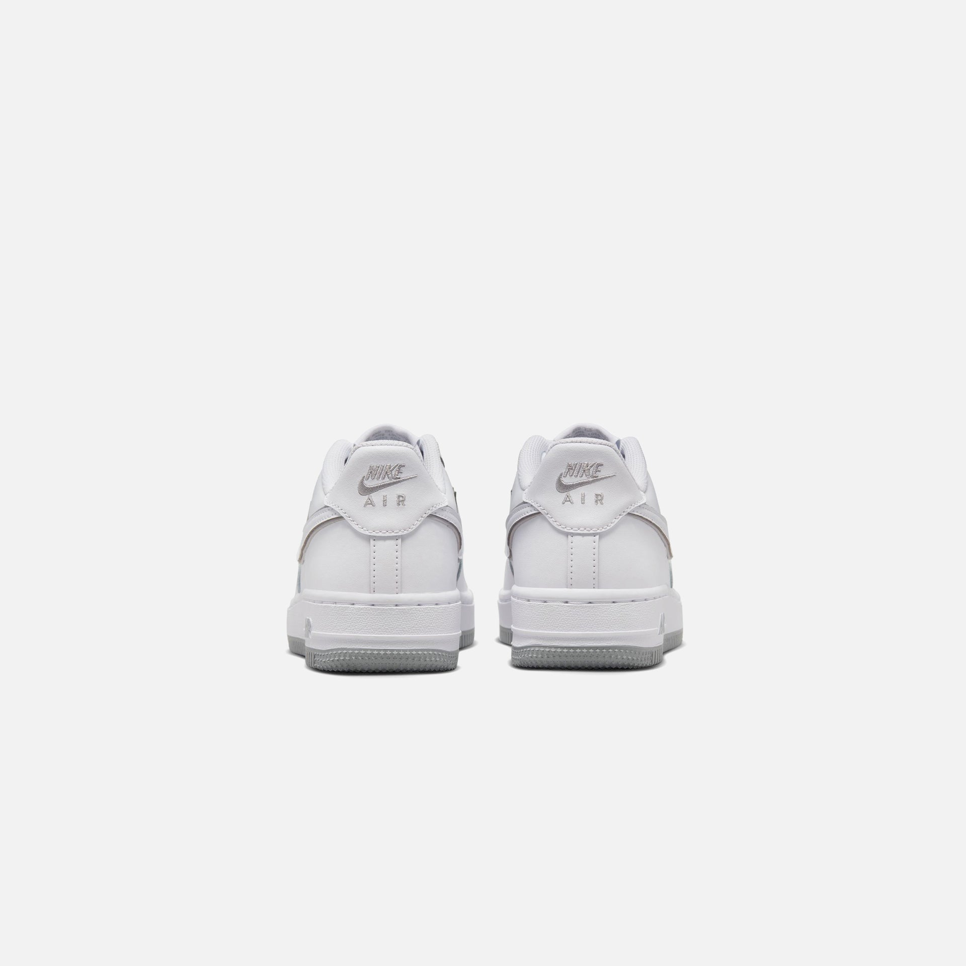 Nike Grade School Air Force 1 - White / Wolf Grey / White