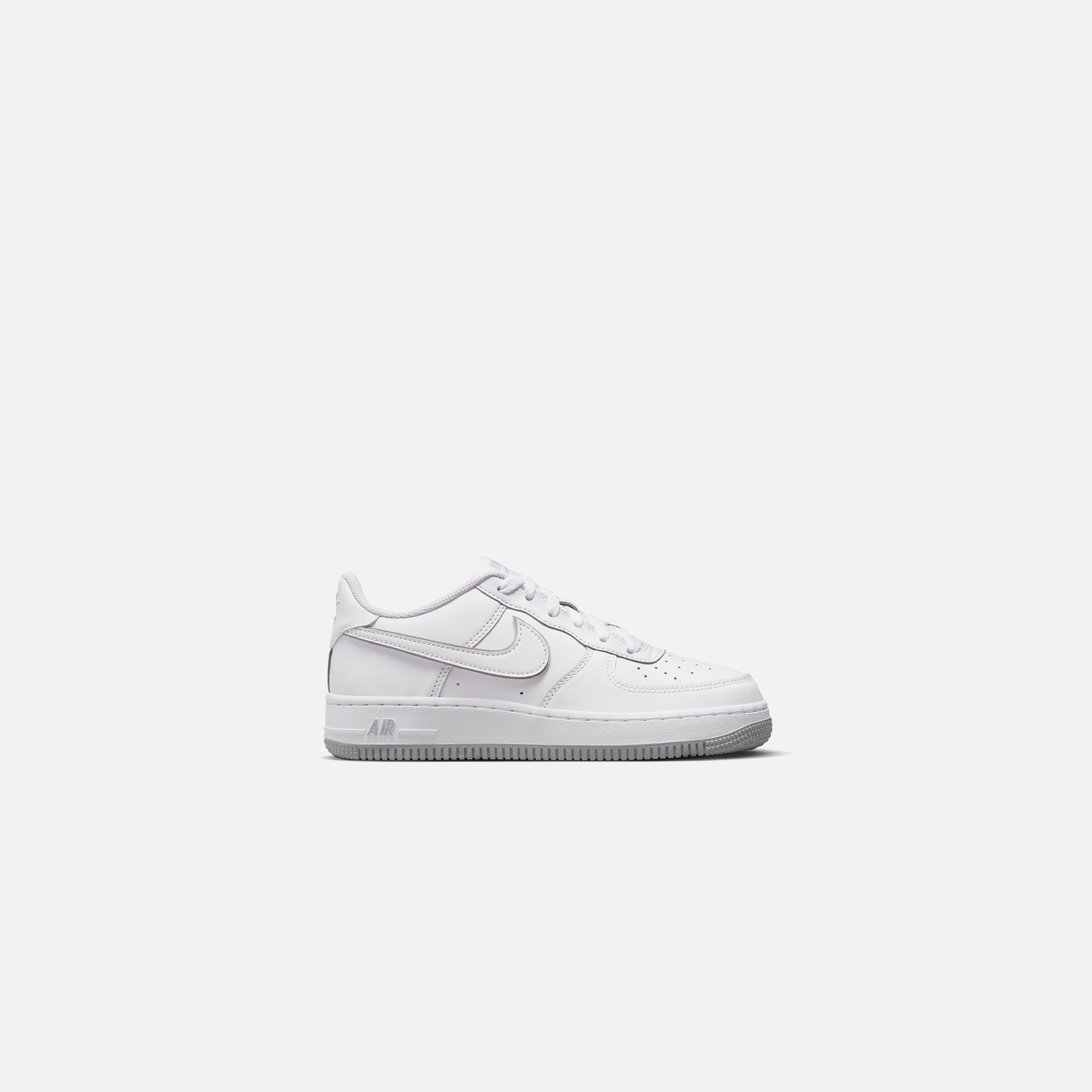 Air force ones hot sale white grade school