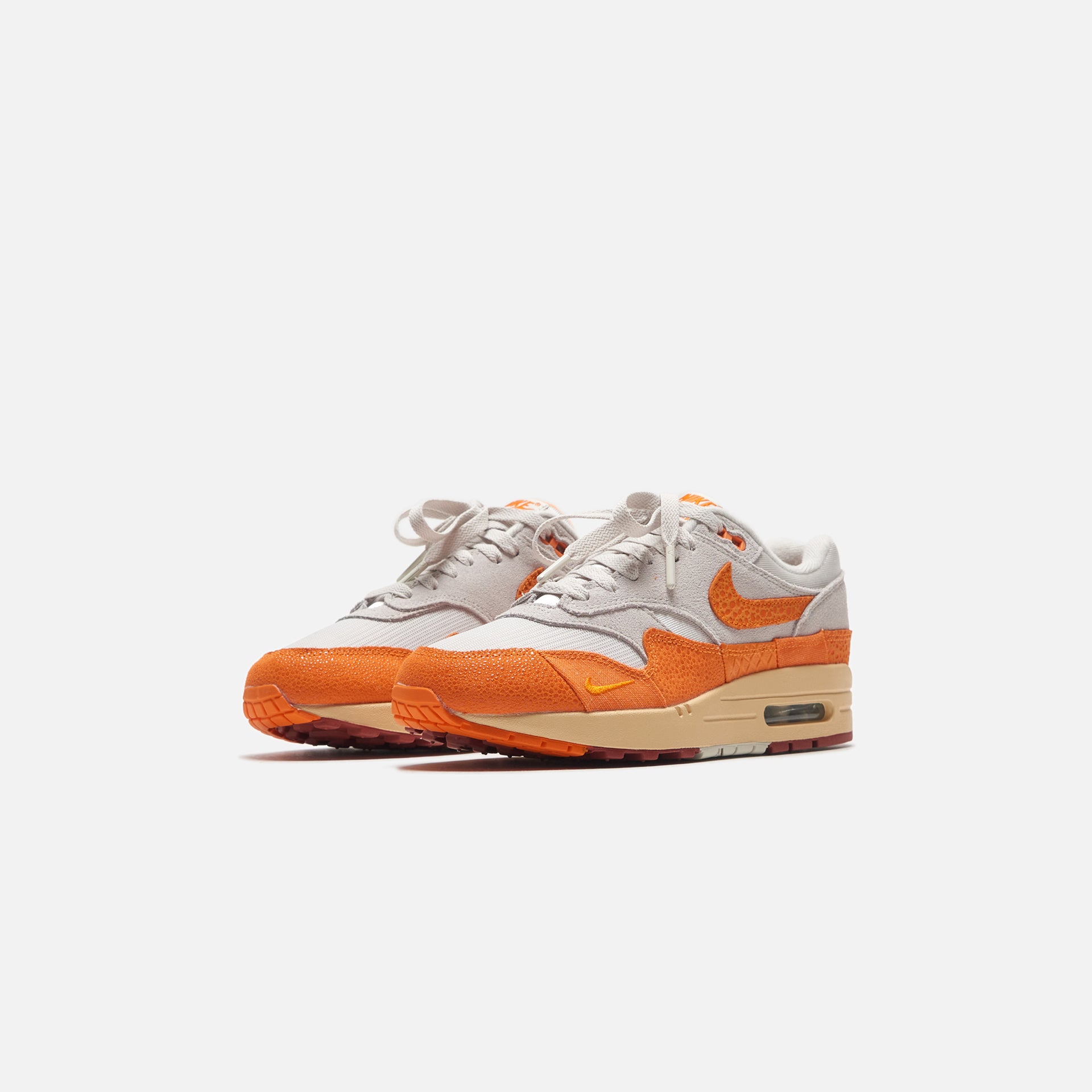 Nike Wmns Air Max 1 - Light Bone/Magma Orange /Neutral Grey