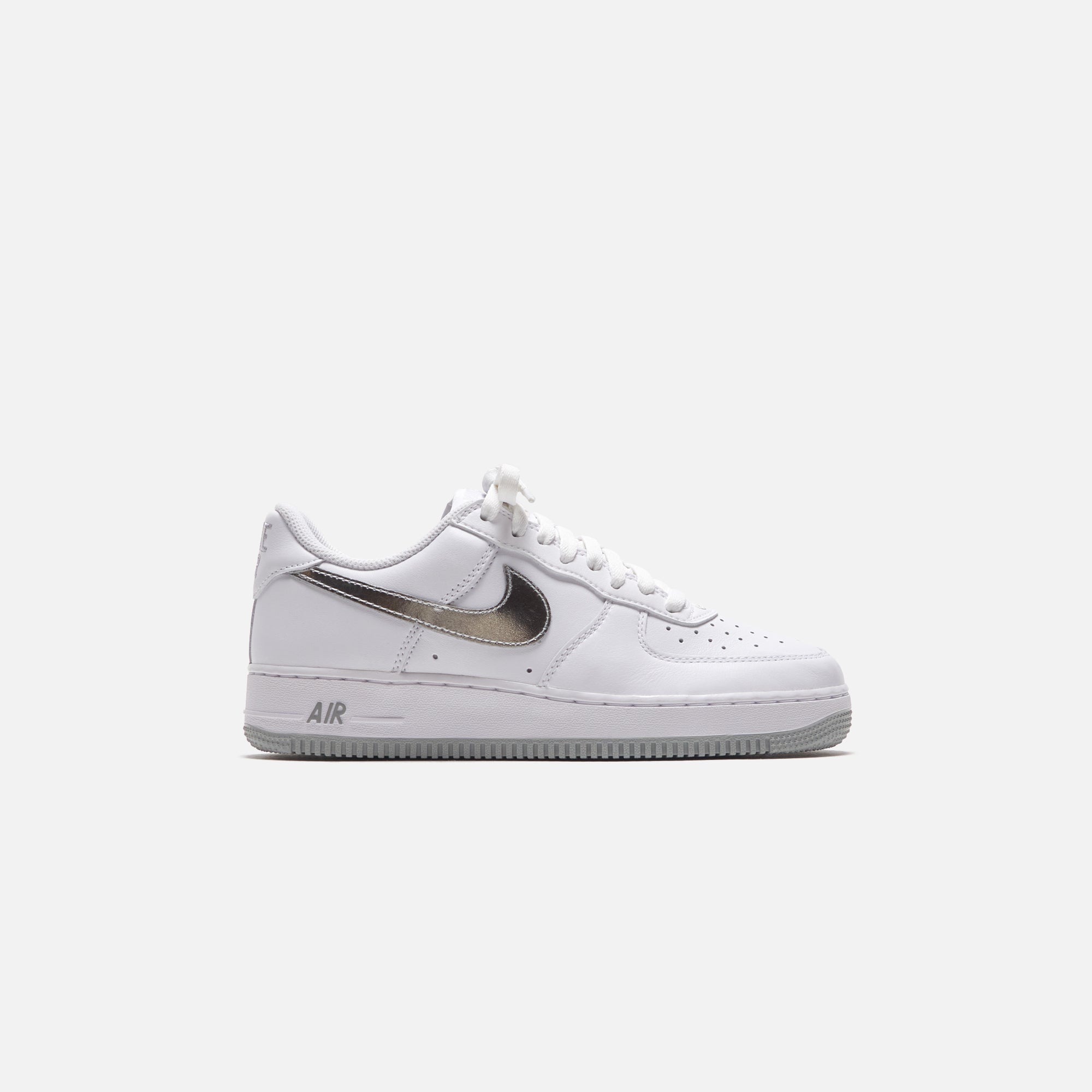 Nike Air Force 1 Low - Retro White / Metallic Silver / Metallic – Kith