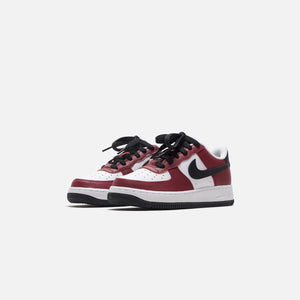 Nike Air Force 1 LV8 Grade School Lifestyle Shoes White Red Black