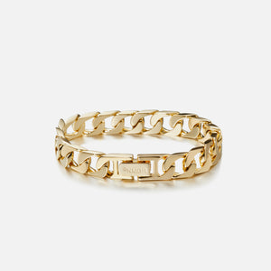 Numbering Medium Link Bracelet - Gold
