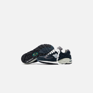 New balance 990 v2 kith navy Clearance