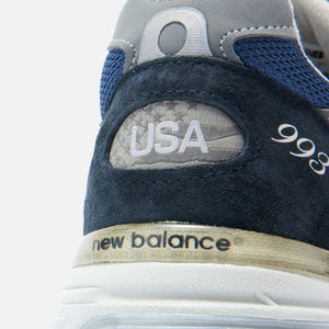 New Balance Made in USA 993 - Navy / White – Kith