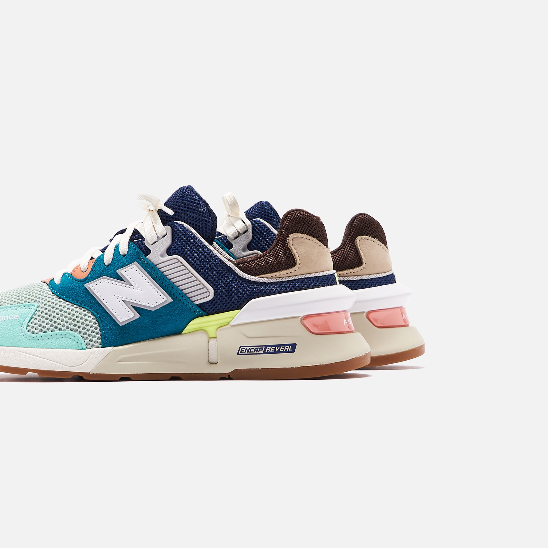 New Balance 997 Sport - Team Teal / Neo Mint / Brown