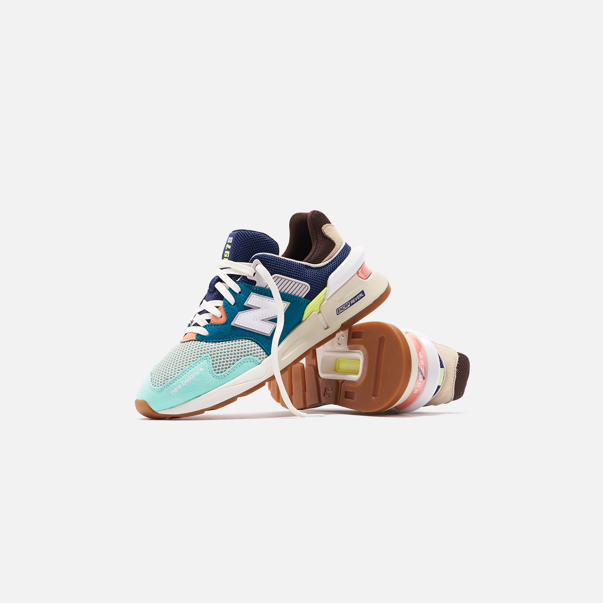 New Balance 997 Sport - Team Teal / Neo Mint / Brown