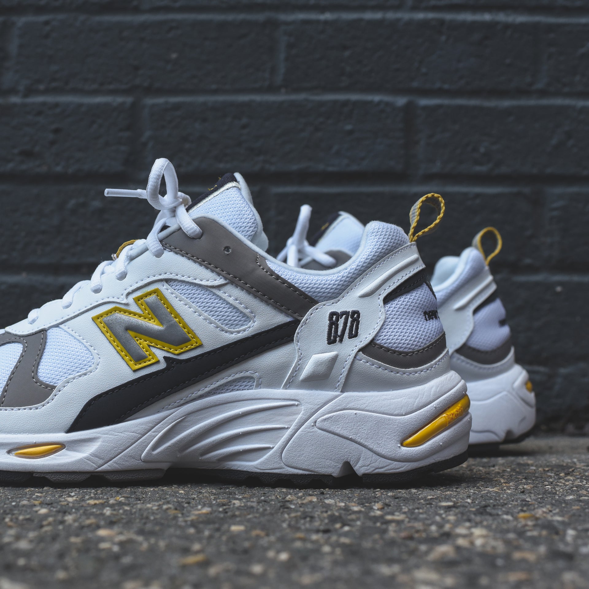New Balance CM878 V1 - White / Canary