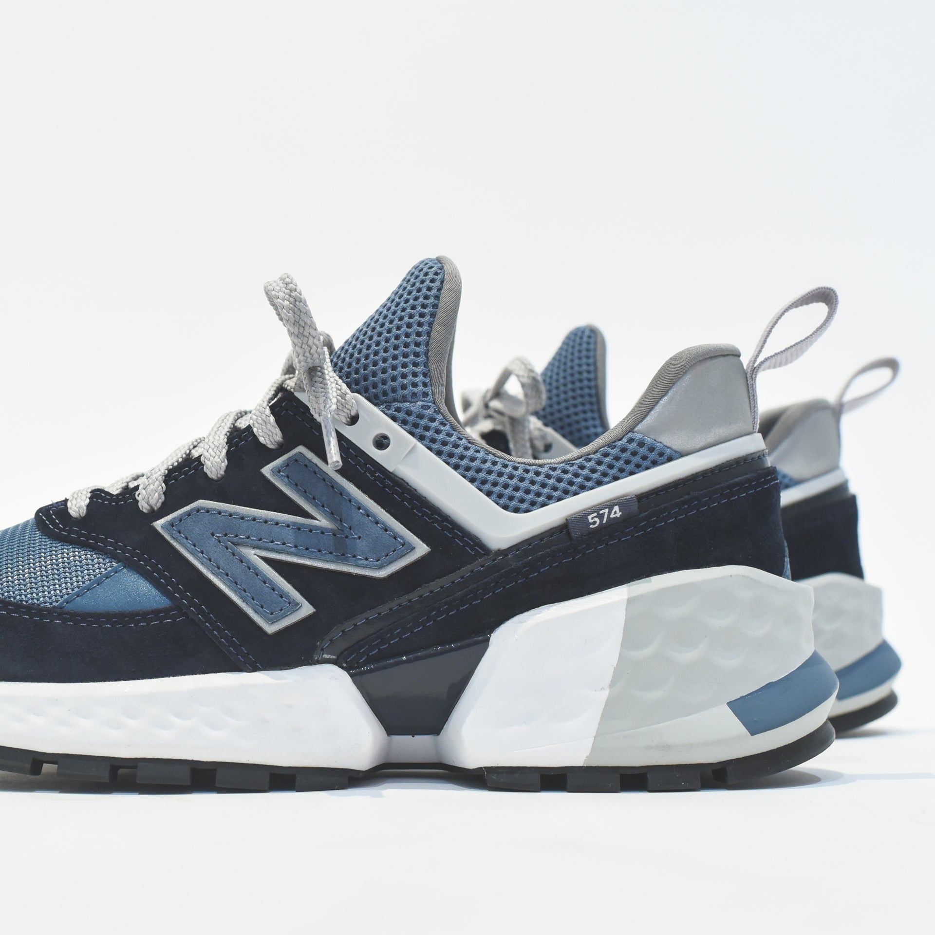 New Balance MS574V2 - Vintage Dark Navy / Agean Blue