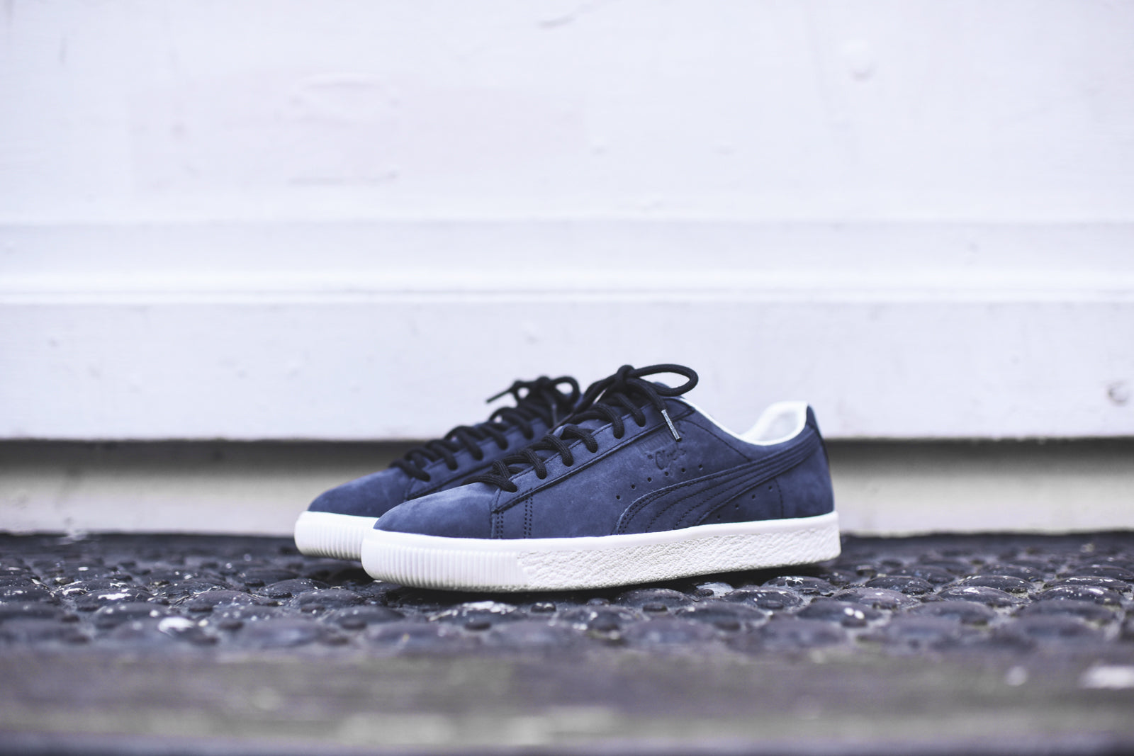 Puma Clyde Frosted - Navy / White