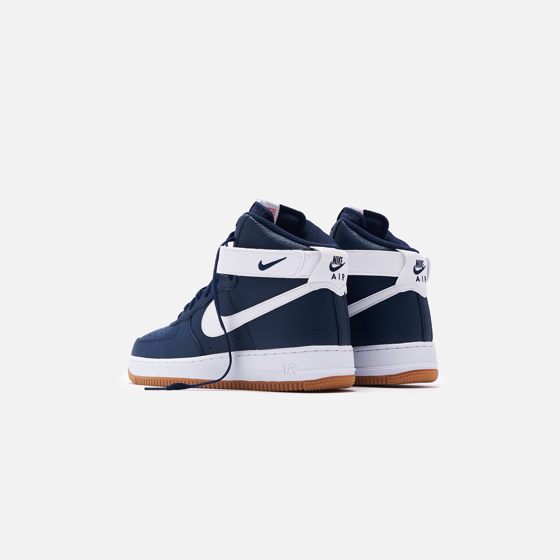 Nike Air Force 1 '07 High - Obsidian / White Red / Orbit White