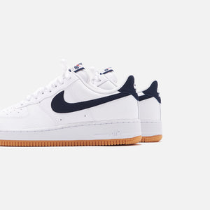 Nike Air Force 1 '07 - White / Obsidian / University Red