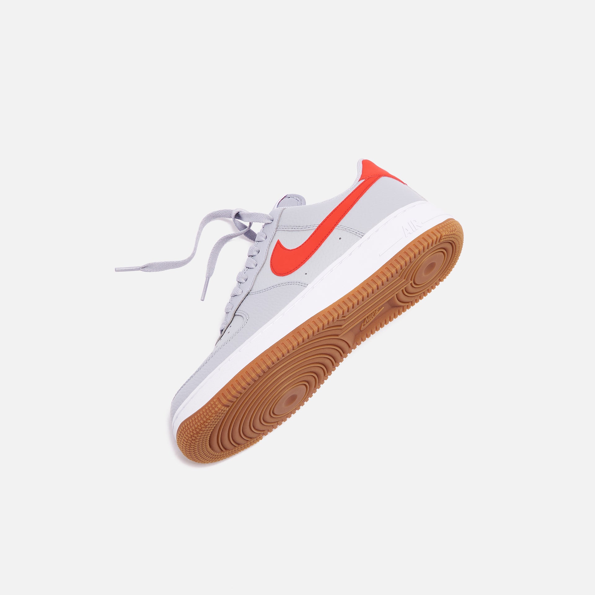 Nike Air Force 1 '07 LV8 Low - Wolf Grey / University Red / White Gum
