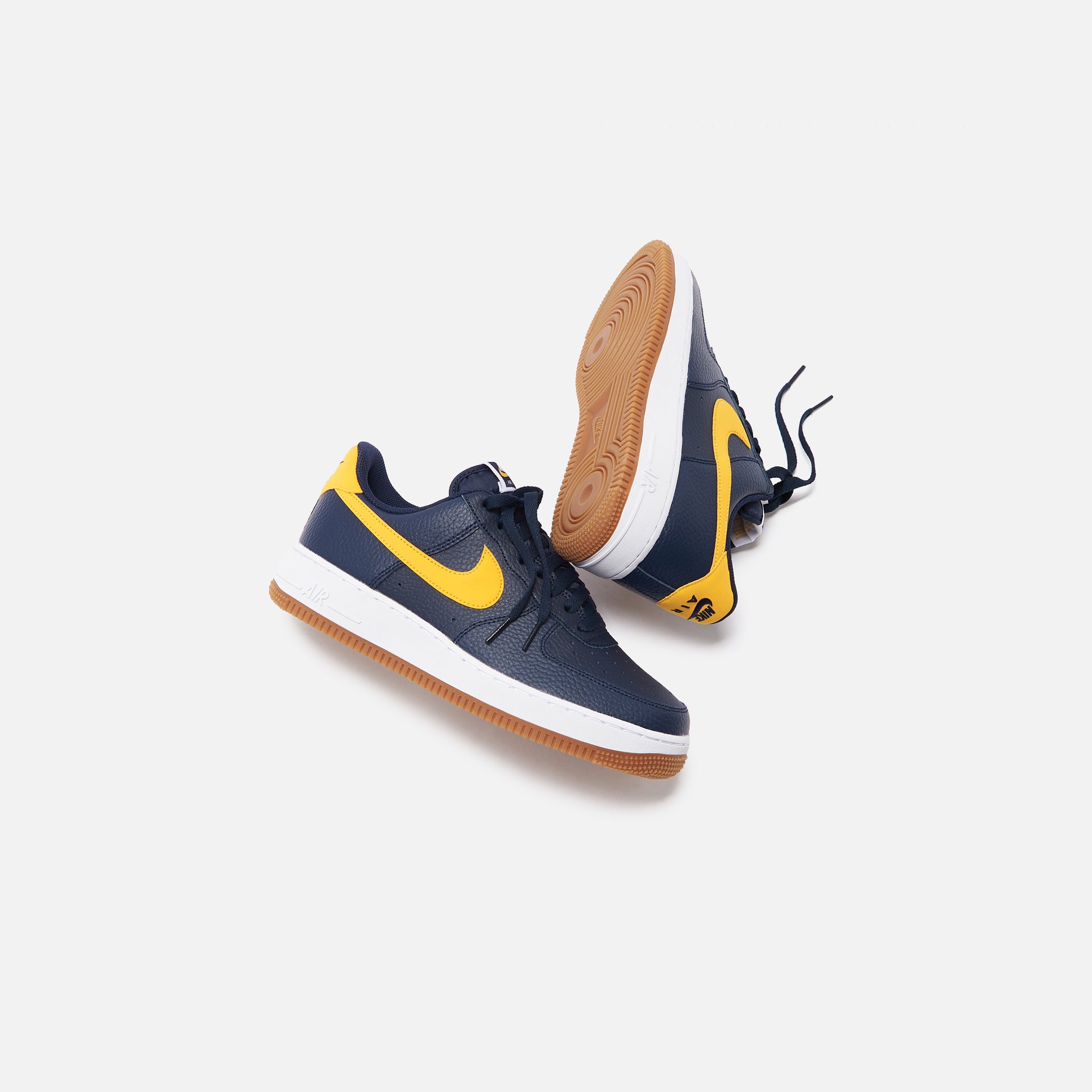 Nike Air Force 1 '07 LV8 Low - Obsidian / University Gold / White / Gum