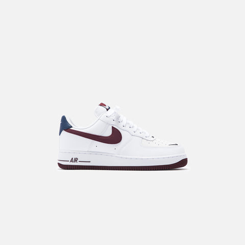 Nike Air Force 1 '07 LV8 Low - White / Night Maroon / Obsidian