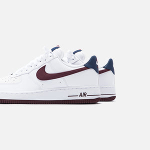Nike Air Force 1 '07 LV8 Low - White / Night Maroon / Obsidian